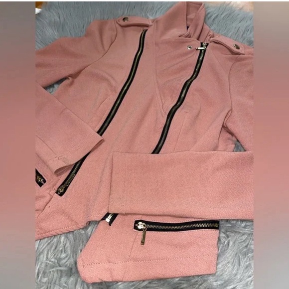 Pink zip up jacket - Picture 2 of 4